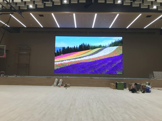 Film-Bilder geführter Bildschirm-Chinas P3 91 Hd bester Qualitäts-Preis Innen mit kleinem Pixel Chip Di X.500 Millimeter des Kabinett-500