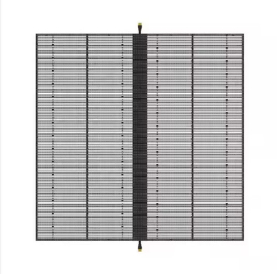 P2.6 Led-Transparente Bildschirm-Display-Gitter Vollfarb-Led-Eisbildschirm Innenraum Elektronische Werbebildschirm Glasfenster