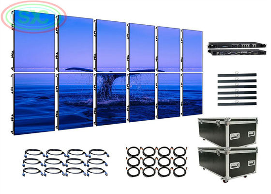 Guter Preis Vollständiges LED-Videowandsystem P3.91 LED-Display 500mmx500mm Bühnenhintergrund Innenraum LED-Bildschirm Online