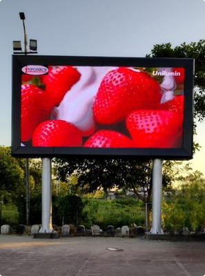 DC5V Arbeitsspannung Außen-LED-Werbetafeln 120° / 60° Blickwinkel und langlebiges Design für effektive Werbung