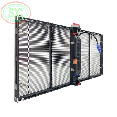 Anpassbare transparente LED-Videowand mit SMD2121 Led-Typ und Modulgewicht von 0,2 kg/PC
