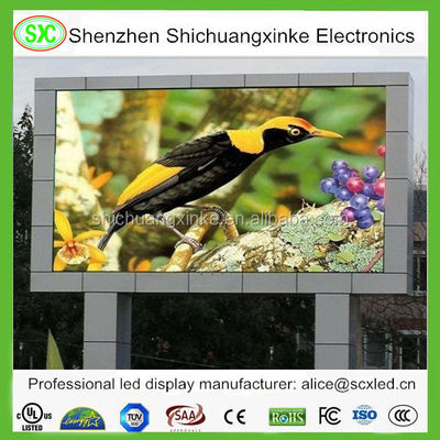 Heben Sie sich mit unseren Outdoor-LED-Werbetafeln mit Nationstar/Kinglight-LEDs und Novastar-Steuerungssystem vom Markt ab