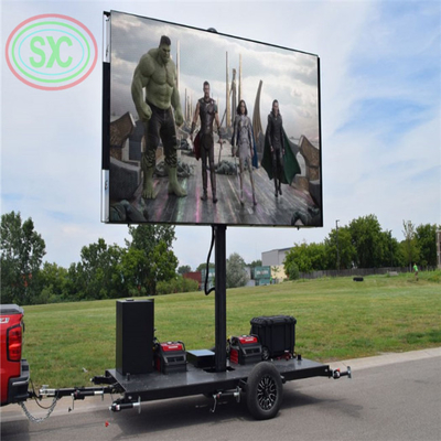 60Hz-Bildrate P5 Mobile Truck LED-Display-Bildschirm Die ultimative Lösung für Außenwerbung