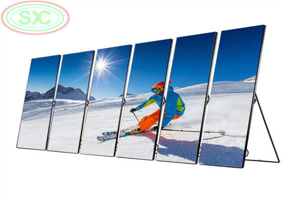 Guter Preis LED-Poster-Display mit Stahlgehäuse und 122.880 Pixeln für Einkaufszentren und Konferenzsäle Online