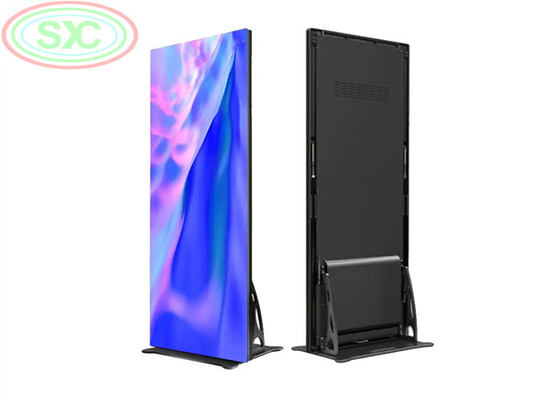 LED-Poster-Display mit Stahlgehäuse und 122.880 Pixeln für Einkaufszentren und Konferenzsäle