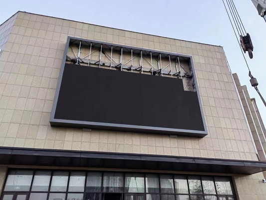 P10 Outdoor Full Color LED Display SMD Wasserdicht IP65 Festleuchtbildschirm für Straßenwerbung