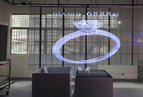 LED Transparente Bildschirm SMD2121 Die perfekte Lösung für Außenwerbung