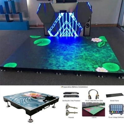 3840Hz/s Bildwiederholfrequenz und RGB 3-IN-1-Steuerung für einen funkelnden Licht-Dancefloor