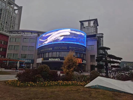 High Definition P10 Outdoor Full Color LED-Display mit 10000 Punkten/m2 für eine klare Bilddarstellung