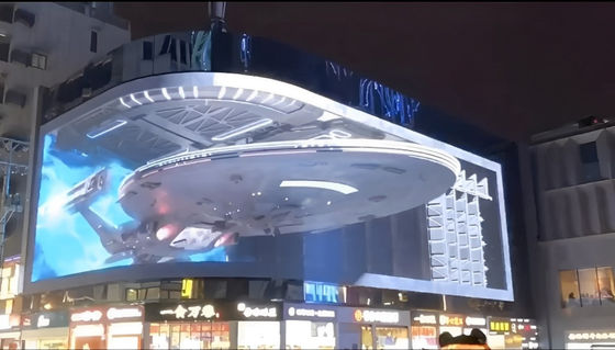 Outdoor-Full-Colour-LED-Display P8 hohe Helligkeit Videowand für Outdoor-Werbung mit 50000 Stunden Leben-Alle-Whit