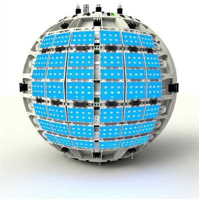 Epistar Led Chip Powered Sphere LED-Bildschirm mit ISO-Zertifizierung und wasserdicht IP43