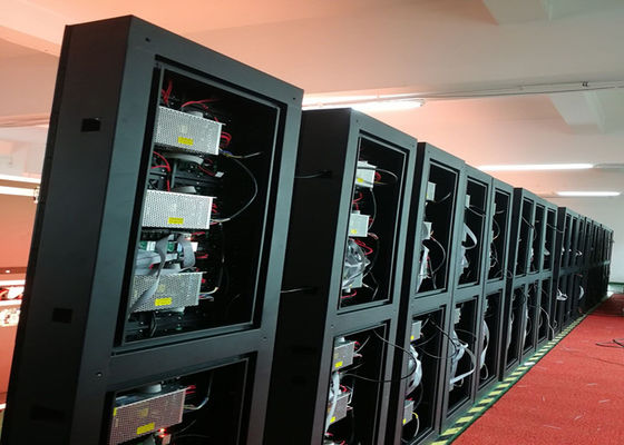 P6 Outdoor LED-Werbetafel 6mm Pixelabstand 5000cd/㎡ Helligkeit