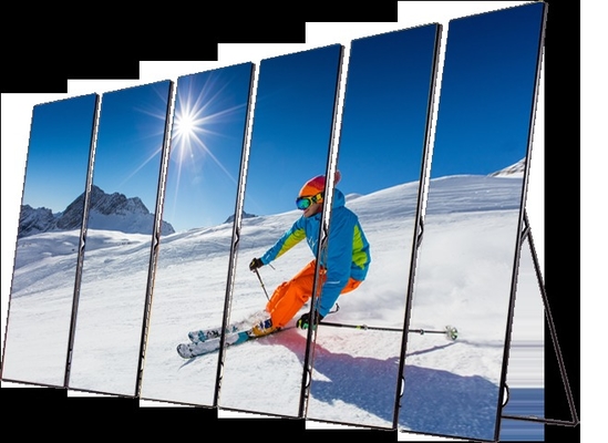 320x160mm LED-Poster-Display 1R1G1B-Farbkonfiguration 680x2000mm Bildschirmgröße für Kundenanforderungen