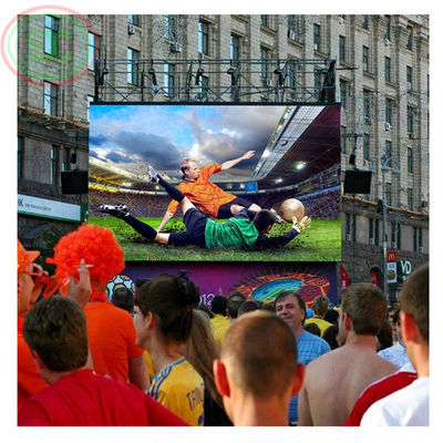 Langlebige, fest installierte LED-Anzeige mit MTBF 5000 Stunden und Modulauflösung 32*32 Pixel Pitch P6