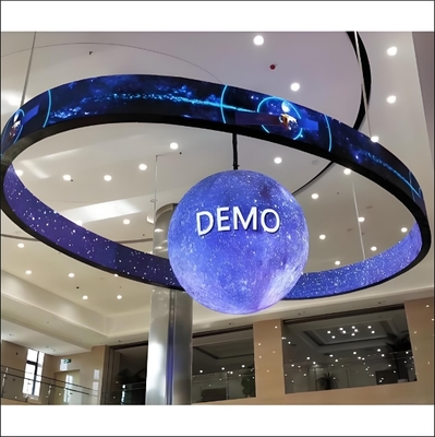 320*160mm Modulgröße Kugel-LED-Display für multifunktionale Video/Text/Bild-Display
