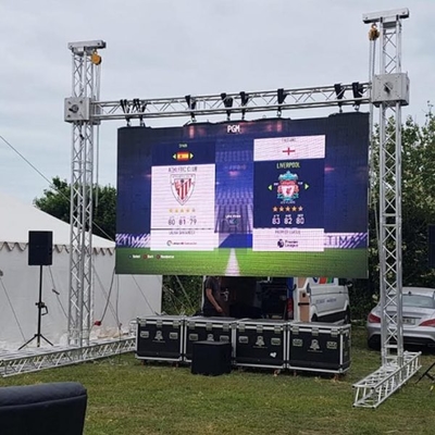 Miete LED-Leinwand mit 500*500mm Panelgröße und 14-16 Bit Graustufen