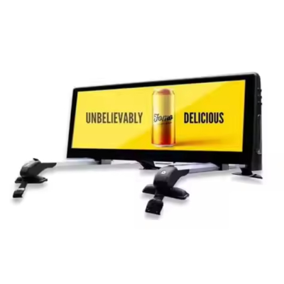P6 HD Vollfarbige LED-Autodachschilder IP65 wasserdicht