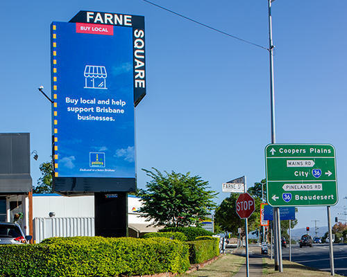 Outdoor-Full-Colour-LED-Display mit fortschrittlicher LED-Technologie für lebendige Farbwiedergabe und Energieeffizienz