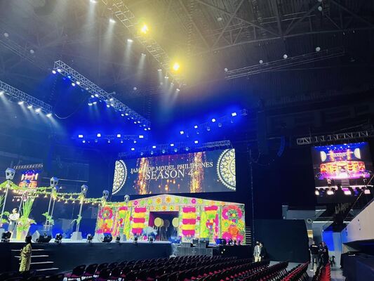 Bühnen-LED-Bildschirme mit hoher Helligkeit und einfacher Installation geeignet für Konzerte, Veranstaltungen und Vermietungen