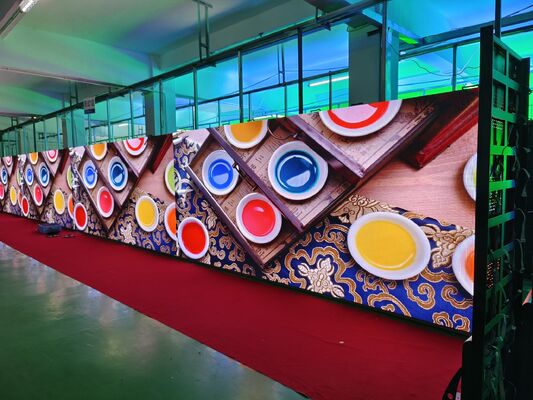 Bühnen-LED-Bildschirme mit hoher Helligkeit und einfacher Installation geeignet für Konzerte, Veranstaltungen und Vermietungen