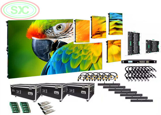 Innenraum-Full-Colour-LED-Display mit Eisenstahlschrank Leichtgewichts-Panels und Ausfall-Indikatoren für die Wartung