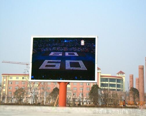 Outdoor P10 Vollfarb-LED-Display mit Konstantstromantrieb und Computersynchronsteuerung für stabilen und zuverlässigen Betrieb