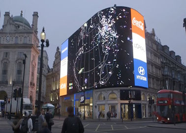 IP65 RGB LED Billboard P4 Außenwasserdicht 5000cd/M2 Helligkeit Hochauflösung