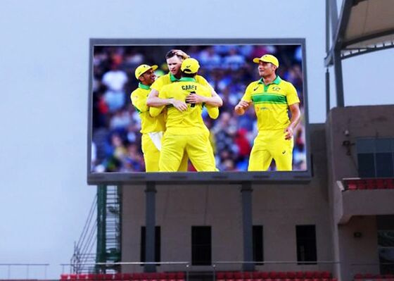 Wasserdichte Große LED-Werbetafel P6 Feste Rahmen Straßenwerbewand Bildschirm