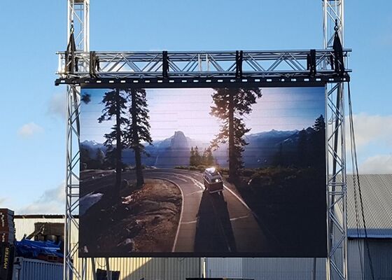 wasserdichter offener Schrank P6 Outdoor Vollfarb-LED-Bildschirmdisplay