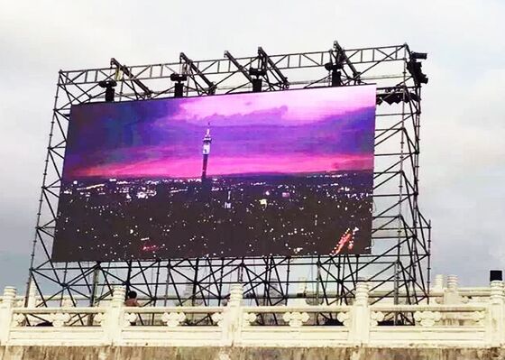 LED-Lampe P3.91 LED-Display Innen-/Außenwandmontage LED-Bildschirm 3840Hz Bildwiederholfrequenz