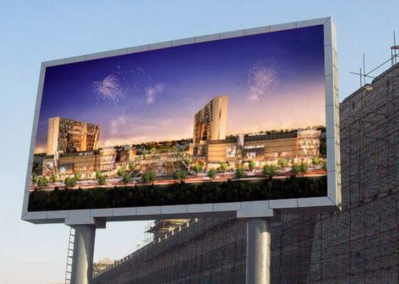 wasserdichter hinterer Service-Schrank P10 Outdoor Full-Color-LED-Bildschirm