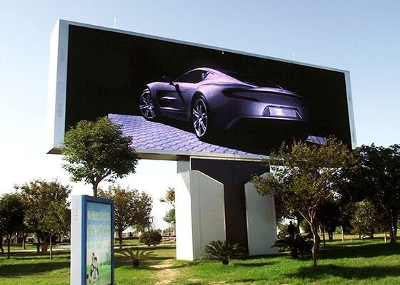 P10 Outdoor Full Color LED Display SMD Wasserdicht IP68 Festleuchtbildschirm für Werbeplakate