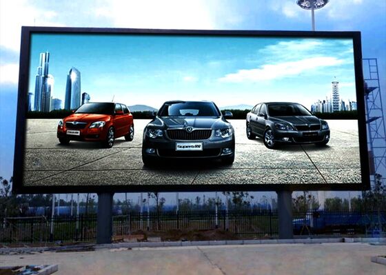 P10 Outdoor Full Color LED Display SMD Wasserdicht IP68 Festleuchtbildschirm für Werbeplakate