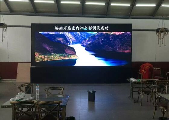 Gute Qualität P2 Indoor Led Screen Videowand mit 3840hz Erneuerungsrate Front Service