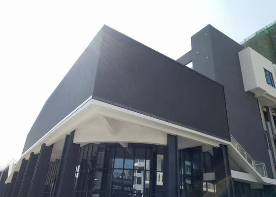 SCX LED P10 Outdoor Full Color LED-Anzeige für kommerzielle Werbung, einfache Installation, hohe Helligkeit und breiter Betrachtungswinkel