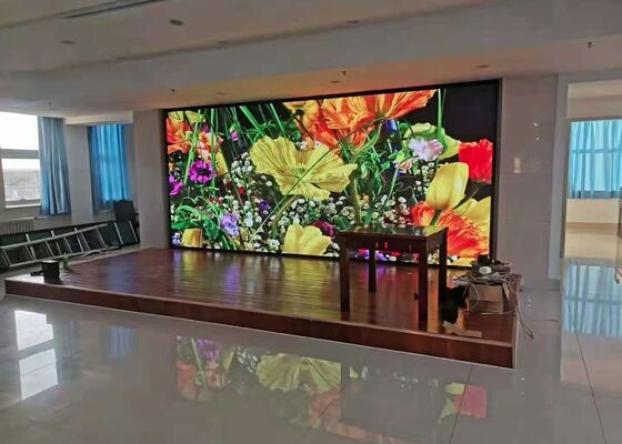 Innenraum-Full-Colour-LED-Display für Werbebühnenleistung und mehr hochauflösende SMD-P4-Dreifarben-LED-Display