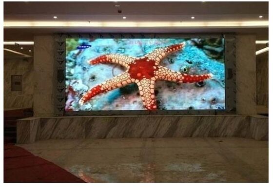 Innenraum-Full-Colour-LED-Display für Werbebühnenleistung und mehr hochauflösende SMD-P4-Dreifarben-LED-Display
