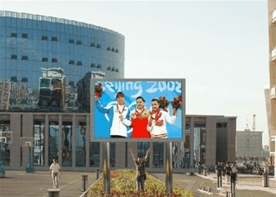 P10 Outdoor Wasserdichte Vollfarb-LED-Anzeige 10mm Pixel 10000Pixel/M²