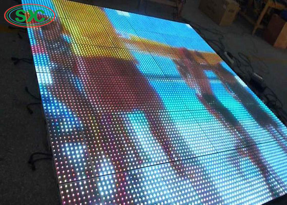 Guter Preis Hohe Gewichtsbelastung 3 in 1 SMD LED Dance Floor P6.25 im Freien für Konzert, farbenreicher tragbarer geführter Tanzboden Online