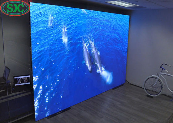 Guter Preis P6 HD farbenreiche Pixel-Innendichte LED-Anzeigen-27778/m2 für Konferenzzimmer Online