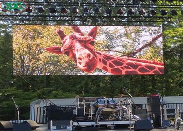 Vermietung/feste Installation von Druckguss-Aluminium-Bildschirmen Großes Outdoor-Full-Colour-LED-Display, P20 Leichtgewicht-LED-Panel