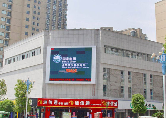 Guter Preis Hochwertige große Outdoor-P10 LED Werbung Billboard Vollfarbe wasserdicht Online