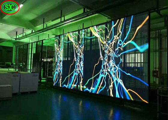 P3.91 Glastransparente LED-Anzeige Hohe Helligkeit für Fenster Anzeige Glas-LED-Anzeige