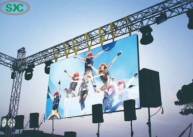 Vermietung/Gießwerk Aluminium Vollfarbe Außenwerbung LED-Display P1.667 LSN System IP34 wasserdicht