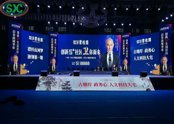 Rental LED-Display Innenraum Vollfarbbildschirm mit 140-Grad-Blickwinkel und Erneuerungsrate über 1920Hz für ein glattes Bild