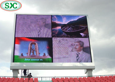 Werbung Mietbildschirme Vollfarbbasketballplatz Schilder P8 Stadion LED-Displays