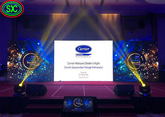 RGB Vollfarb-LED-Anzeigetafel P2mm Pixelabstand Hohe Bildwiederholfrequenz über 3840 Hz COB