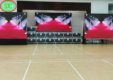 LED-Bühnenbildschirm mit hoher Auflösung Hintergrundkonzert Mega DisplayInnenraum Vollfarb-LED-Display
