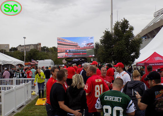 Wasserdichte bewegliche Mietstand IP65 LED-Anzeige im Freien P4.81mm für Ereignisse, Bleischirm-Miete