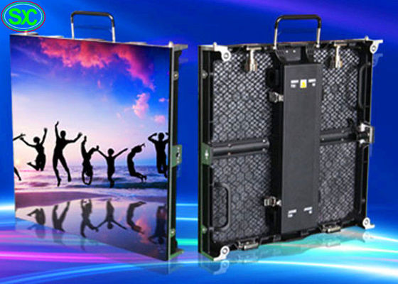 Guter Preis Digital-Schirme Miet- LED-Anzeige P2 Innen-64*64 Dots Module Resolution And Light im Gewicht Online
